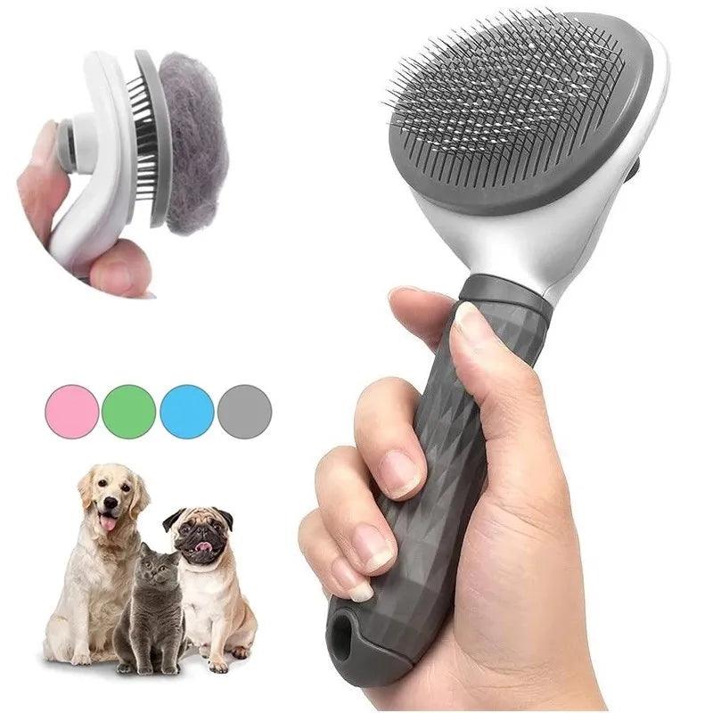  PurrfectGroom Self-Cleaning Pet Hair Remover Brush - Purrfect Pets