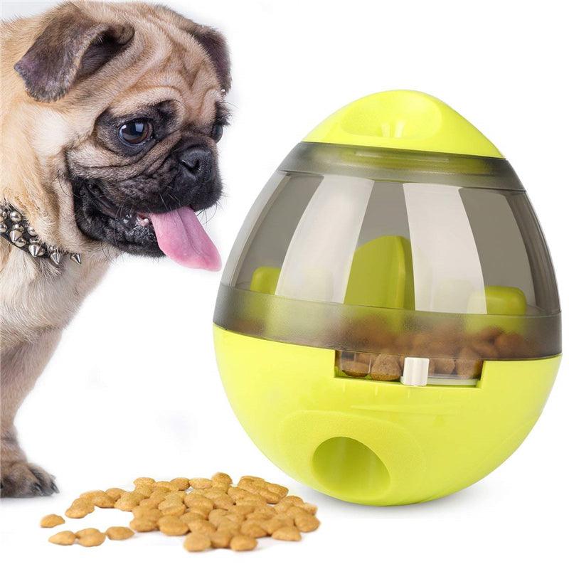 Dog Food Balls Tumbler Pet Puppy Feeder Dispenser Bowl - Purrfect Pets